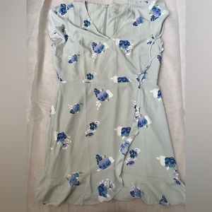 Loft baby blue dress